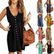 thumbnail image 3 of Vestido De Mujer, Camiseta Sin Mangas Para Citas, Sin Mangas, Línea A Para El Hogar, 3 of 6