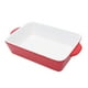thumbnail image 1 of Baking Pan Red Eco-Friendly Pottery for Oven Use Artistic Enjoyment, 1 of 4