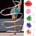 thumbnail image 3 of Soumake 4M Colorful Dance Ribbon Gym Rhythmic Art Gymnastic Streamer Twirling Rod Stick Practical, 3 of 8