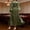 *Green, variant on ClodeEU Women's Satin Cinched Waist Long Sleeve Midi Dress, Loose Fit Pleated Casual Dress Green,Womens Plus M