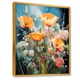 thumbnail image 2 of Designart "Wild Harmony In Garden Delights" Plants Floater Framed Canvas Art Print, 2 of 5