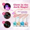 thumbnail image 2 of Kit de spa para pies Bubbly Girlz que brilla en la oscuridad con kit de pedicura, 2 of 7