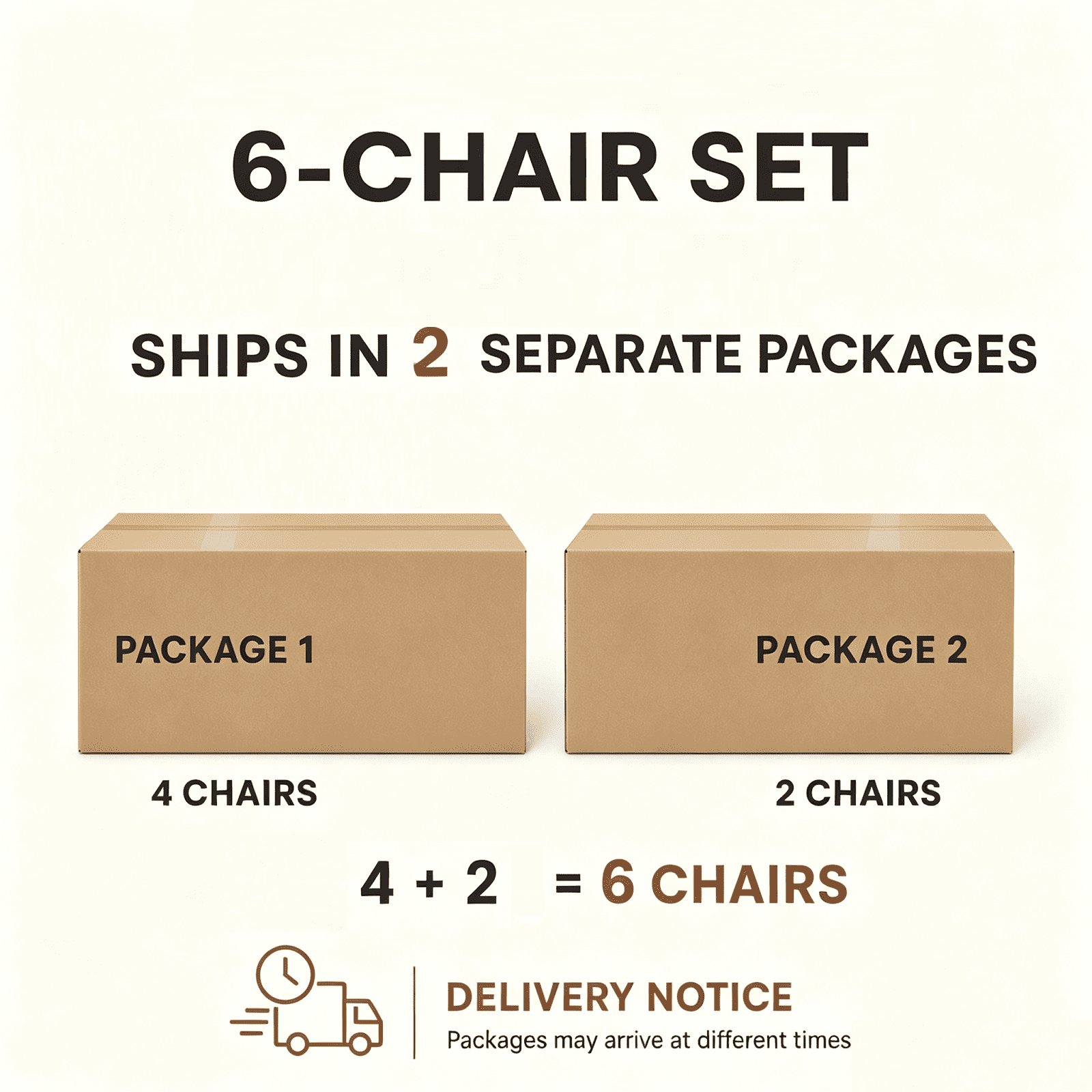 MOONMISS Modern Upholstered Dining Chairs Set of 6 with Thick Cushion,Sturdy Metal Legs,Side Chair for Kitchen,Living Room,White