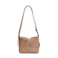 thumbnail image 1 of Bolso pequeño retro de alta calidad para mujer, nuevo estilo de moda 2025, bolso de mensajero combinable, exquisito bolso de hombro informal tipo cubo, 1 of 5