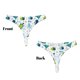thumbnail image 3 of Fotbe Cartoon Sea Creatures Tanga Sin Costuras para Mujer con Estampado – Panties Invisibles, Transpirables y Cómodos para Uso Diario-Large, 3 of 6