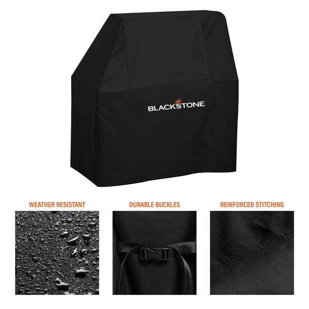 Blackstone Bronco Open Flame Grill with Soft Cover and Coal Rake