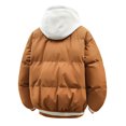 thumbnail image 5 of Winter Jacket Heavy Duty Insulated Hooded Coat For Cold Weather Windproof Water Outdoor Sport Casual, 5 of 5