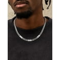 thumbnail image 2 of Cuban Link Chain Custom Name Necklace for Men, Stainless Steel/Black/Gold Plated Men Necklaces with 1-6 Names Engraved, 5/7 mm Width, 18/20/22/24 Inches Length, Thick Hip Hop Family Chains Jewelry, 2 of 16