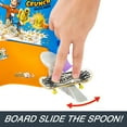 thumbnail image 5 of Hot Wheels Skate Tony Hawk Cereal Skate Bowl Fingerboards Set with 1 Exclusive Board & Pair of Skate Shoes, 5 of 7