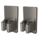 thumbnail image 2 of Organizador de pared para clip de trapeador de acero inoxidable | 2 unidades de rack de almacenamiento para baño de alta resistencia | Gancho ahorrador de espacio para cocina, garaje, armario, 2 of 4