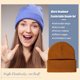 thumbnail image 2 of Gorro Beanie Minnieouse Unisex multifuncional a prueba de viento Caramelo, 2 of 5