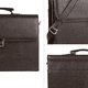 thumbnail image 4 of Lulumm Portafolio para Hombre en Piel Auténtica, Maletín Ejecutivo, Portafolio de Cuero con Llave, Hecho en México, Bolso de Hombro para Negocios, Oficina y Viajes, Tamaño Oficio 7441, 4 of 7