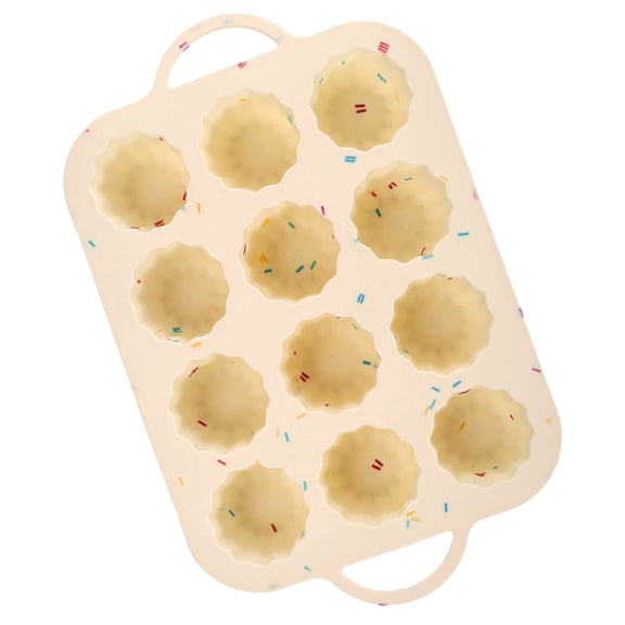 LOLIPPYY Mini Cylinder Silicone Baking Mold for Home Bakers, 1 Piece, Flexible Non-Stick Bakeware