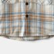 thumbnail image 4 of Blusa y camisa de manga larga con cuello vuelto para niñas de mediana edad y pequeñas, camisa de manga larga con cuello redondo, bolsillos y parte inferior suelta, blusa para niños, 4 of 6
