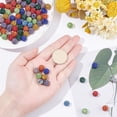 thumbnail image 3 of Xeyise 100Pcs 10mm Rhinestone Clay Beads Ice Collection Baseball Bling Style Round Beads for DIY Necklace Bracelet Earrings Jewelry, 3 of 8