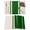 Green, variant on Green Vintage Placemats Set of 6 Geometric Stripes Simple Lines Place Mats Indoor Wipeable Table Mats Washable Cloth Dining Table Placemats for Kitchen Holiday Party Home Decor 13x19 Inch