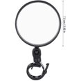 thumbnail image 2 of Bike Rear Mirror Bicycle Cycling Rear View Mirrors Adjustable Rotatable Handlebar Mounted Plastic Mirror for Mountain Road Bike, 2 of 9