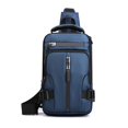 thumbnail image 1 of Men‘s Multifunctional Backpack Waterproof Crossbody Bag Casual Chest Bag, 1 of 4