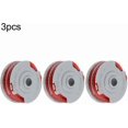 thumbnail image 3 of Spool Line, Standard Double Autofeed Nylon Spools, Compatible With Flymo Contour Xt/500e/500 Xt/multi Trimbrower Trim/mini Trim (3pcs) Banmo, 3 of 5