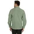 thumbnail image 5 of Bestman Long Sleeve Cotton Flex Shirt For Mens Button Down W/ Patch Pocket Office Wear, 5 of 7