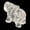 Clear Quartz, variant on K-KED Natural Quartz Crystal Carved Baby Elephant Healing Manual Animal Polished Stone-White Opal Quartz