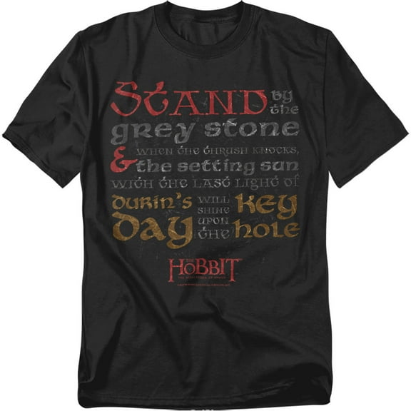 Hobbit T-Shirt Keyhole Unisex Graphic Tee For Men & Women