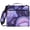 Jellyfish in Space, variant on Zipper Binder with Shoulder Strap 2 inch 3 Ring Waterproof File Folder Organizer Bag 500 Sheet Beautiful Detailed Pattern