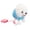 Blue, variant on Riousery Interactive Electronic Plush Dog Walking Toy Interactive Puppy Pet with Singing and Barking Functions Kids Birthday Gift Pink 9.1 inches / 23 cm