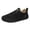 Black, variant on Men's Color Block Outdoor Hiking Trekking Climbing Shoes Spring Fall Retro Comfortable Soft Sole Walking Skate Flat Low Top Fashion Sneakers Black Size 7.5