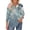 A Navy, variant on Women's Fashion Tops 3/4 Length Sleeve Business Casual Blouses Summer Tees Shirts Navy L