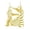 Yellow, variant on Gaexia Girls Summer Casual Lightweight Sleeveless Tank Top With Striped Design For Cool Playful Style (Red,11-12 Years)