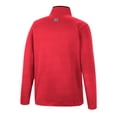 thumbnail image 3 of Men's Colosseum Scarlet Nebraska Huskers Rebound Quarter-Snap Jacket, 3 of 3