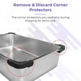 thumbnail image 7 of iPrimio XL Stainless Steel Litter Box with Enclosure - High-Sided Metal Litter Box for Large Cats - Easy to Clean, Rust-Resistant, and Durable - 23.5 x 15.5 x 6 Inches, 7 of 7