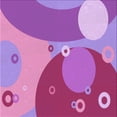 thumbnail image 1 of Ahgly Company Machine Washable Indoor Square Transitional Violet Purple Area Rugs, 5' Square, 1 of 7