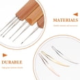 thumbnail image 4 of 1 Set of Dreadlock Crochet Hook Hair Braiding Needle Dreadlocks Weaving Tool, 4 of 9