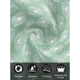 thumbnail image 7 of Green White Dandelion Cloth Napkins Set of 8 Reusable Dinner Napkins, Farmhouse Botanical Blossom Cocktail Napkin Washable Table Napkins for Wedding/Holiday Party/Baby Shower 20"x20", 7 of 7