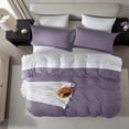 thumbnail image 2 of LammaLoe Duvet Cover California King Size, Soft Prewashed 3-Piece Duvet Cover Bedding Set with Pillow Shams, Grayish Purple, 2 of 8
