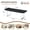 Black PU + PU Leather + Fiber Foam Pads, variant on FENGFAN 2-3 Person Dining Bench Reinforced Metal Frame PU Leather Upholstered High Resilience Foam Cushion Black Single Pack