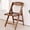 1pcs, variant on Garden Folding Wooden Chair,Vintage Kitchen Stool with Footrest,Portable Barstools Balcony Home Leisure Chair Dining Chair, Home Office Chair Restaurant Bar Stools