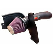 K&N Cold Air Intake Kit: High Performance, Guaranteed to Increase Horsepower: 50-State Legal: 2004-2007 (JEEP Liberty)57-1540