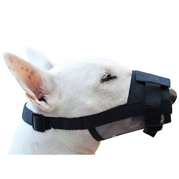 Adjustable Nylon Dog Grooming Muzzle (Small: 5.5"-7.5" Snout)