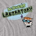 thumbnail image 2 of Dexters Laboratory Logo Women's T Shirt, Athletic Heather, Medium, 2 of 6