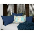 thumbnail image 3 of Carolines Treasures CK3403PW1216 White Collie Canvas Fabric Decorative Pillow 12H x16W multicolor, 3 of 4