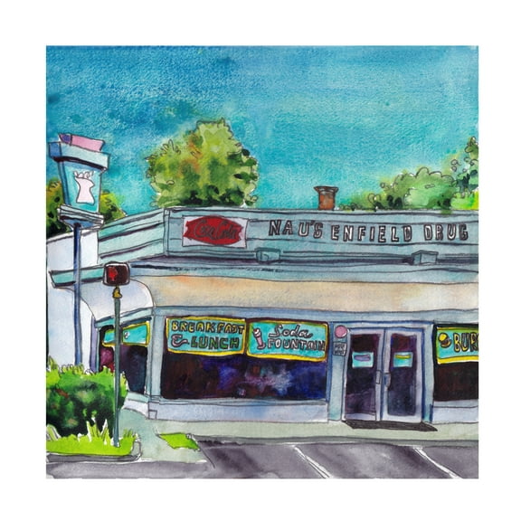 Paul McCreery 'Urban Study I' Canvas Art