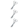 thumbnail image 3 of Maytalsory 7 Duckbill Applique Scissors for Thread Tufted Fabric Carpet Shears Silver 3Set, 3 of 6