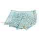 thumbnail image 4 of 200 piezas bolsa de organza con cierre de cordón estampado de rosas 6,3x4,3 pulgadas bolsas de malla para regalos bolsa de malla de joyería de organza azul, 4 of 5