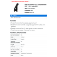 thumbnail image 2 of Rear Left Trailing Arm - Compatible with 2007 - 2013 Acura MDX 2008 2009 2010 2011 2012, 2 of 2