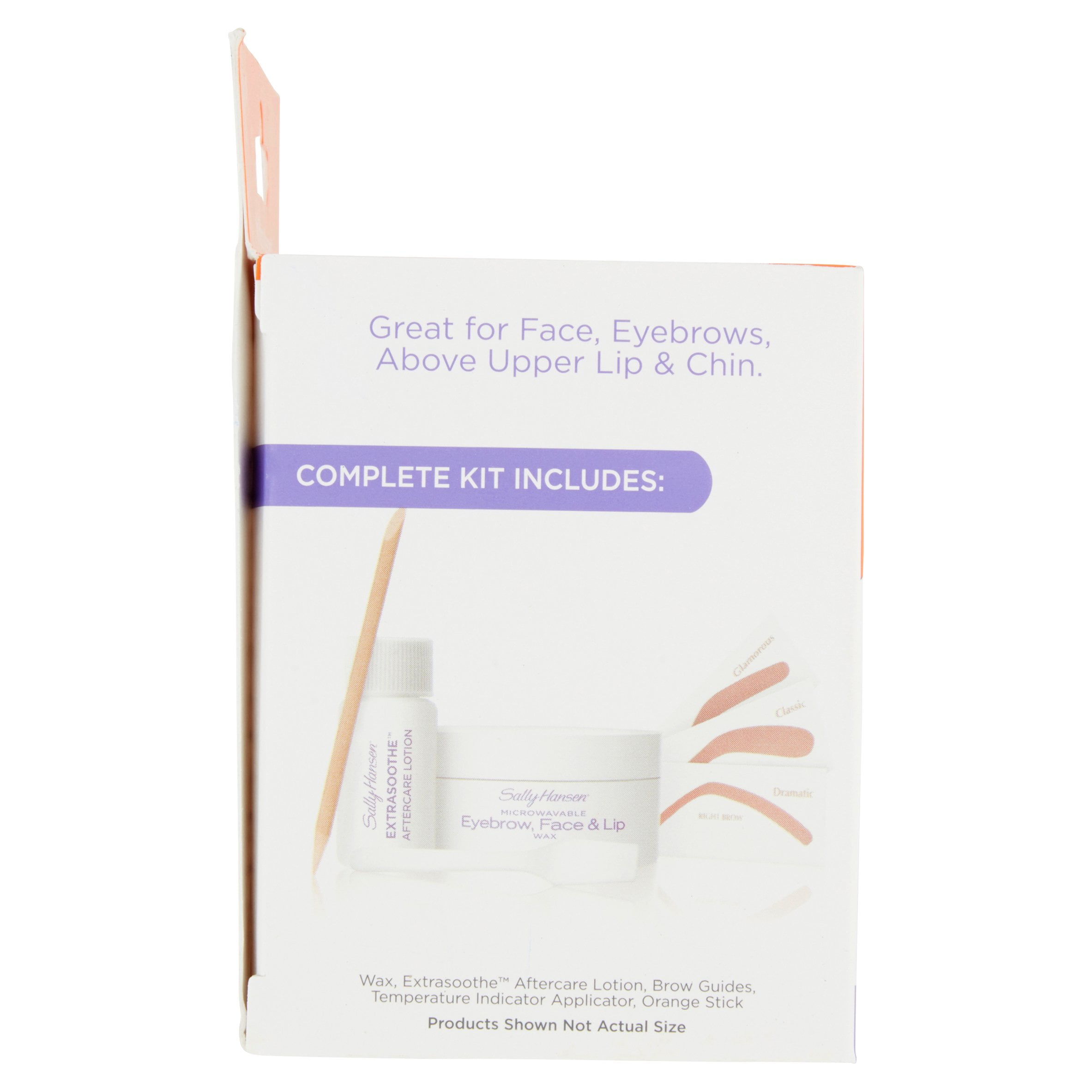Sally Hansen Microwavable Eyebrow, Lip and Face Wax, 0.31 Oz
