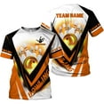 thumbnail image 3 of Custom 3D Bowling Shirts Personalized for Men and Women - Unique Team Shirt & Gifts for Bowling Lovers (Teal, XL), 3 of 10