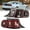 Black Housing/Red Lens, variant on CPW Tail Lights Assembly for 2010 2011 2012 2013 2014 Ford Mustang LED Sequential Signal Tail Light Rear Brake Lamp Super Brightness Replacement-Black Housing Red Lens